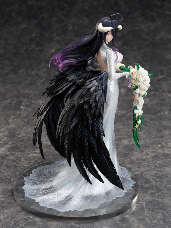 Overlord Albedo Wedding Dress Aus Anime Collectables Anime Game Figures